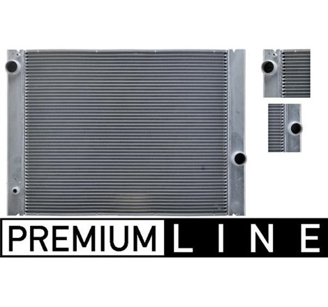 Radiator motor BMW 5 E60. 5 E61. 6 E63. 6 E64. 7 E65. E66. E67 3.0-6.0 - MAHLE-CR511000P