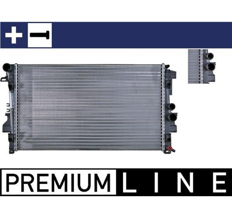 Radiator motor Manual MERCEDES VIANO W639. VITO-MIXTO W639. VITO W639 2.0D-Electric - MAHLE-CR 608 000P