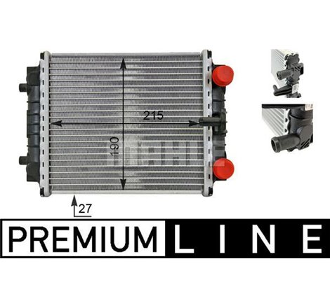 Radiator motor AUDI A1. A3. TT. SEAT LEON. LEON SC. LEON ST. SKODA SUPERB III. VW BEETLE. GOLF VII. JETTA IV. PASSAT B8 1.8-2.0 