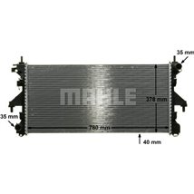 Radiator motor Manual CITROEN JUMPER II. FIAT DUCATO. PEUGEOT BOXER 2.2D-3.0D - MAHLE-CR887000P