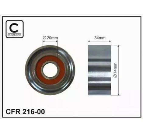 Rola ghidare / conducere, curea transmisie - MAN-51.95800.6176