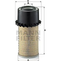 Filtru aer NISSAN L B440II-BD30II 01.95-12.00 - Mann-Filter-C 15 165/6