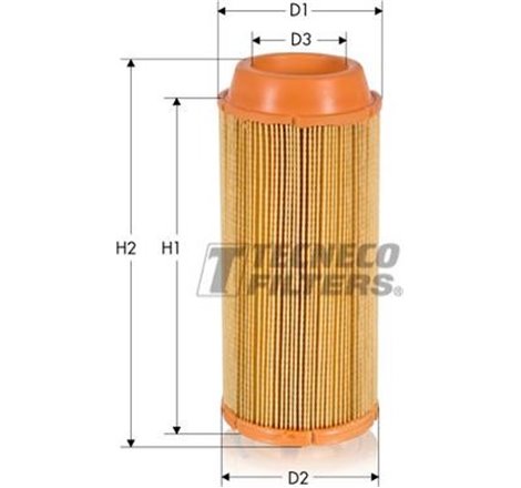 Filtru aer URSUS 4000. 5000. 7000. MF. ZETOR MAJOR. AHLMANN AL. AS. AZ. ARMATRAC 800. ATLAS COPCO QAS-QAX. COPCO XAS. BERTOLINI 