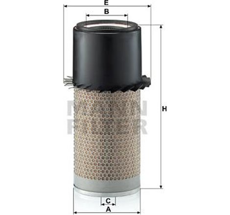 Filtru aer FENDT 200. 300. 600. 80. F. ABG MAW. PUMA. SAW. SF. WZ. AG CHEM XX3-XXX3. XX4-XXX4. AGCO-ALLIS 6. AHLMANN A. AF. AS 1