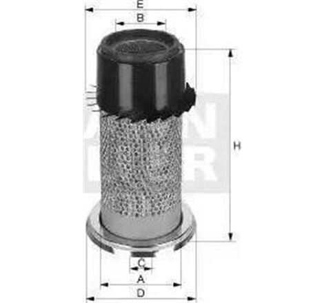 Filtru aer ABG SD. AG CHEM 8000. ALLIS. XX4-XXX4. AGCO 8000. AMMANN AC. ASC. BOMAG BW. CASE IH JX. DITCH WITCH HT. JT. DOOSAN G.