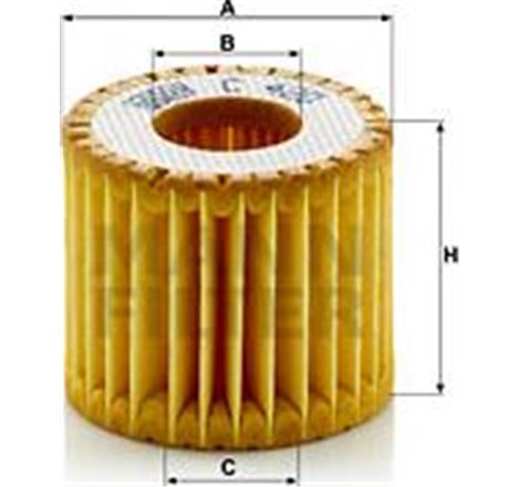 Filtru aer - Mann-Filter-C420