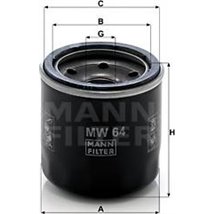 Filtru ulei - Mann-Filter-MW64 - Mann-Filter-MW64