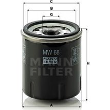 Filtru ulei - Mann-Filter-MW68 - Mann-Filter-MW68