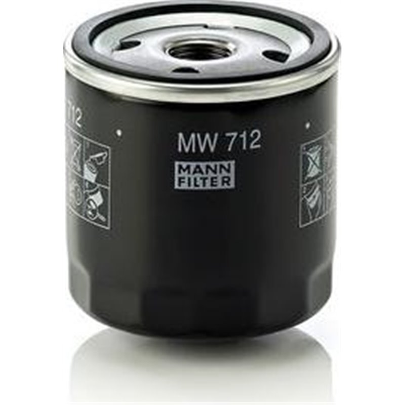 Filtru ulei - Mann-Filter-MW712 - Mann-Filter-MW712
