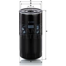 Filtru Ulei screwed JOHN DEERE 1050. 1050C. 950C. 950J. LIEBHERR A934 C. HS843HD. L524. L528. L538. L542. L550. L556. L566. L576