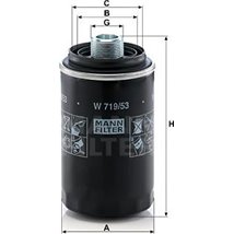 Filtru ulei VW CALIFORNIA T5 CAMPER. CALIFORNIA T6 CAMPER. MULTIVAN T5. MULTIVAN T6. TRANSPORTER T5. TRANSPORTER T6. TRANSPORTER