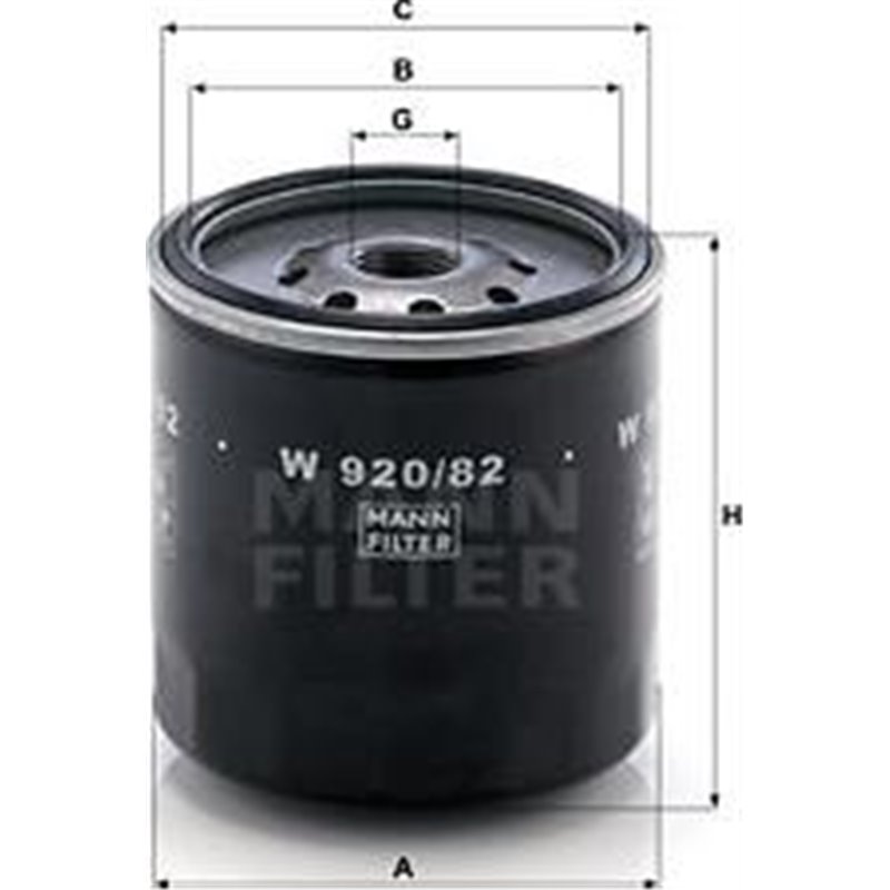 Filtru ulei CHERY A3. TIGGO. ISUZU ELF. TROOPER I. OPEL CAMPO. CASE IH CX. DAEWOO DH. HITACHI EX. UE. ZX. HYUNDAI HDF. IHI J. JC