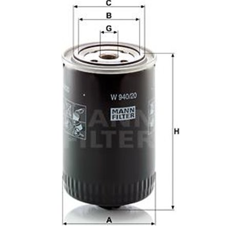 Filtru Ulei screwed FENDT 3 S FARMER. 3 S FAVORIT. 4 S FARMER. 4 S FAVORIT. 5 S FARMER. 10 S FAVORIT. 11 S FAVORIT. 12 SA FAVORI