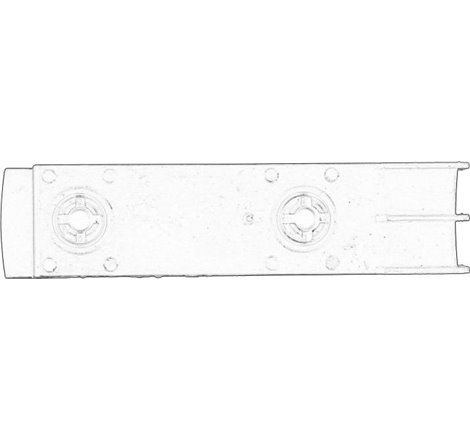 Suport, bara protectie - Mercedes-Benz-9018800114