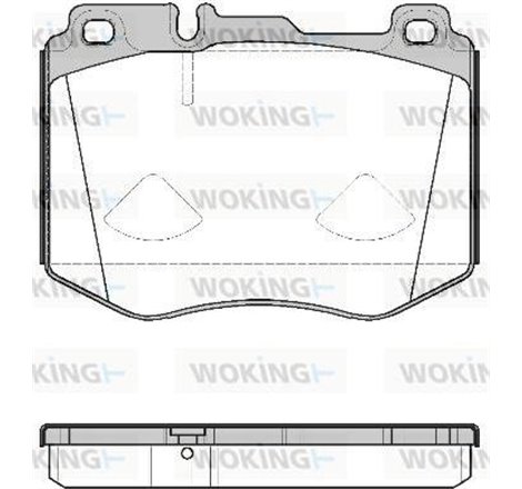 Set placute frana,frana disc - Mercedes-Benz-A0004209603