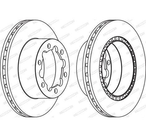 Disc frana - Mercedes-Benz-A907423010007