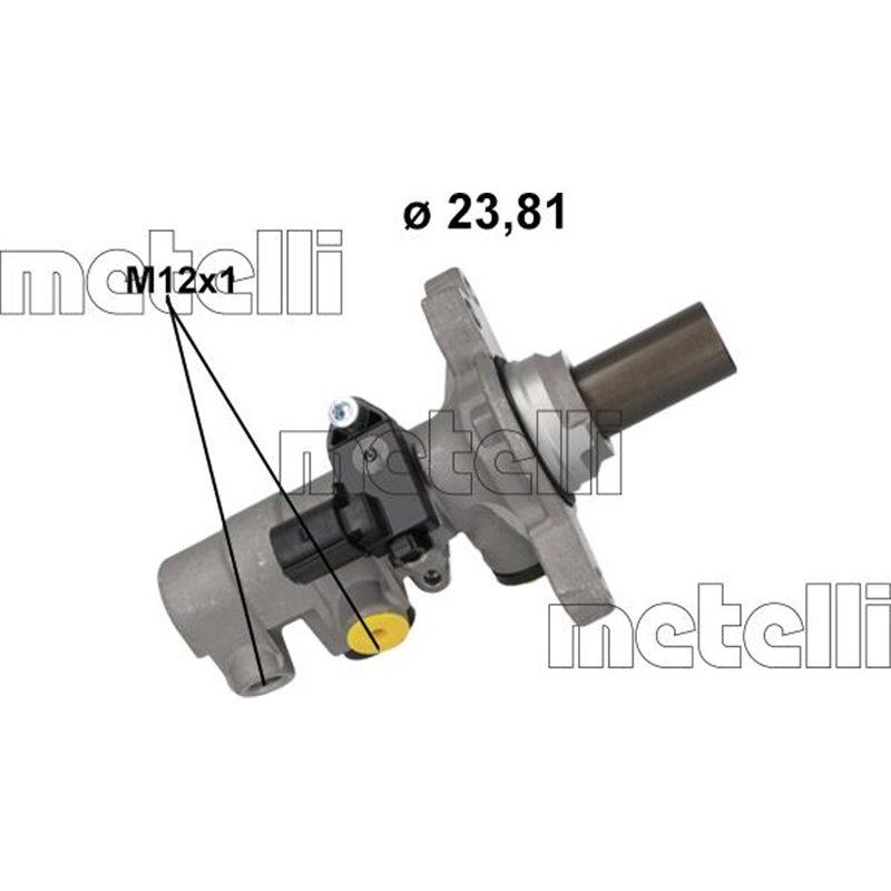 Pompa centrala, frana - Metelli-05-1216