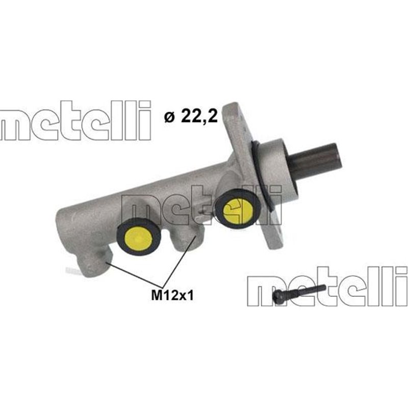 Pompa centrala, frana - Metelli-05-1230