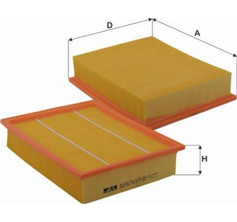 Filtru aer MERCEDES V 638-2. VITO W638 2.0-2.8 02.96-07.03 - Meyle-0120900001