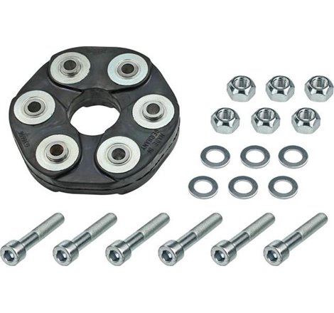 Cuplarea elastica a arborelui elicei Fata-Spate diametru exterior 129mm. Automat MERCEDES 124 C124. 124 T-MODEL S124. 124 W124. 
