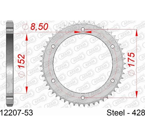 Taler / con pinion set - AFAM-12207-53