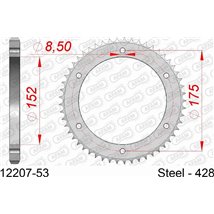 Taler / con pinion set - AFAM-12207-53