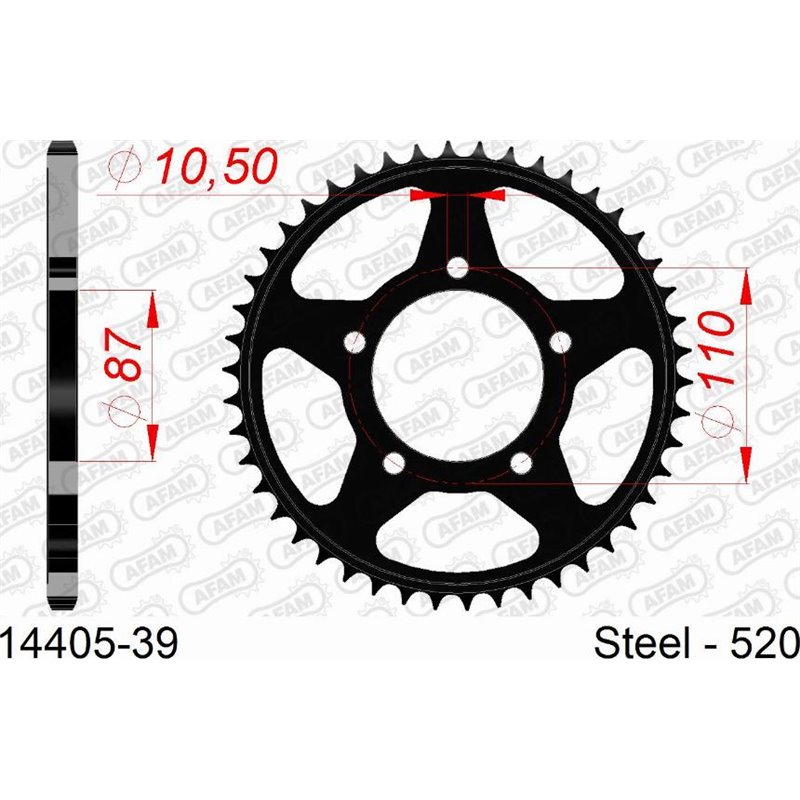 Taler / con pinion set - AFAM-14405-39