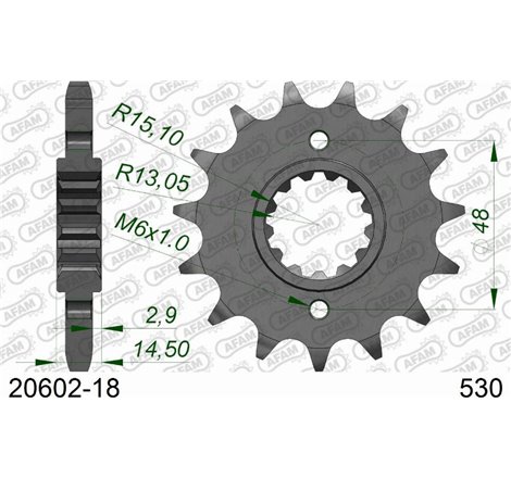 Taler / con pinion set - AFAM-20602-18