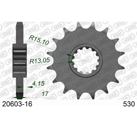 Taler / con pinion set - AFAM-20603-16