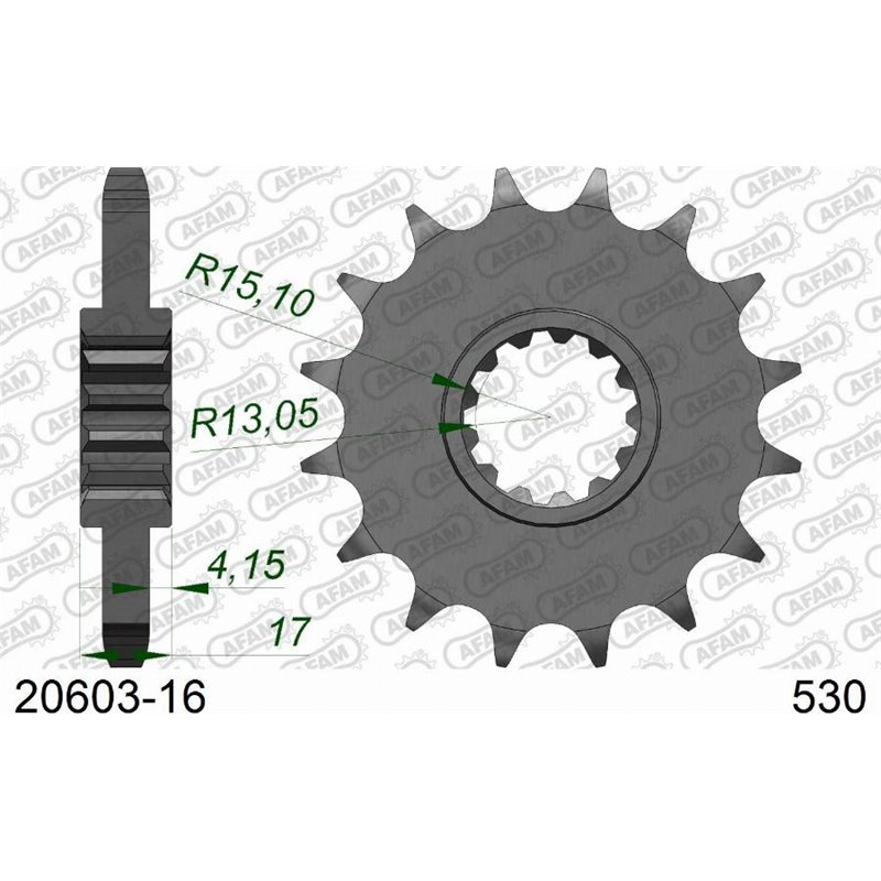Taler / con pinion set - AFAM-20603-16