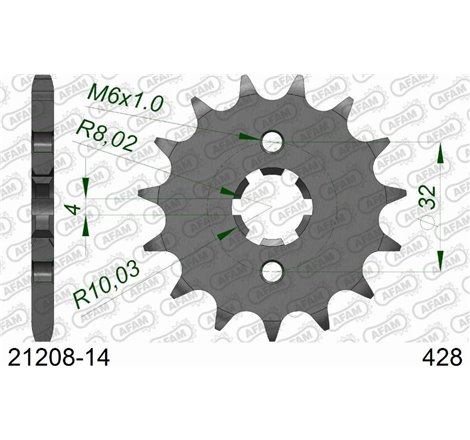 Taler / con pinion set - AFAM-21208-14