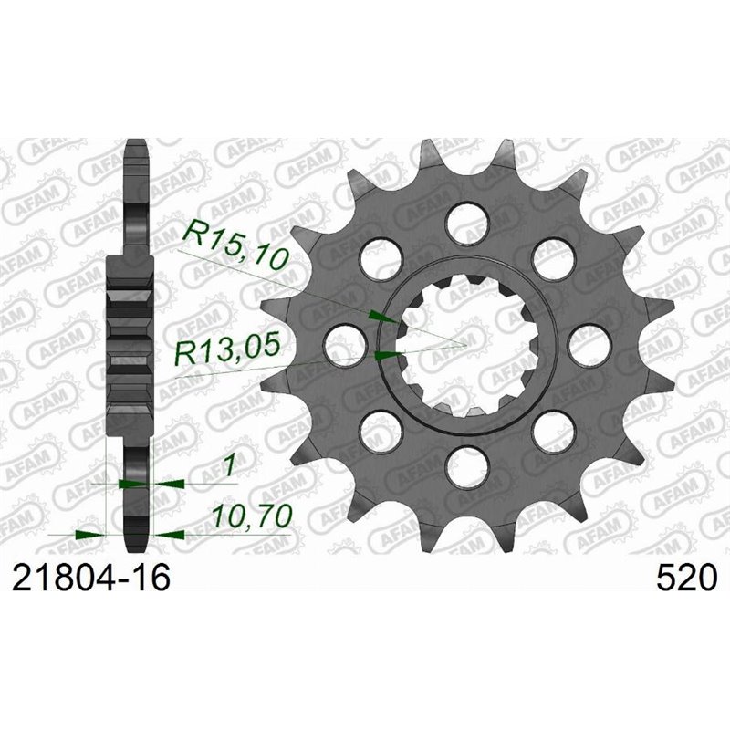 Taler / con pinion set - AFAM-21804-16