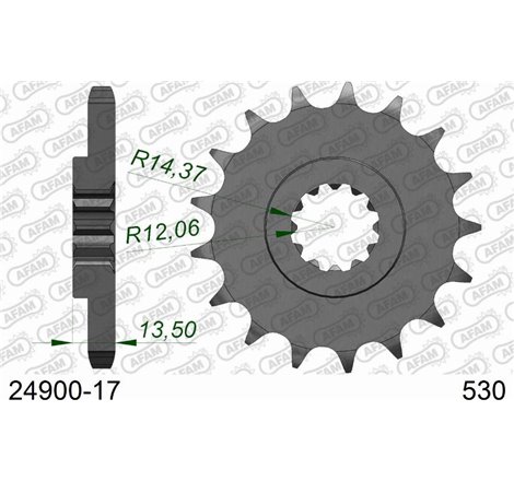 Taler / con pinion set - AFAM-24900-17