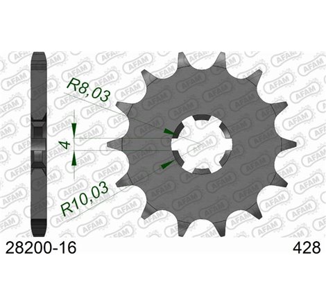 Taler / con pinion set - AFAM-28200-16
