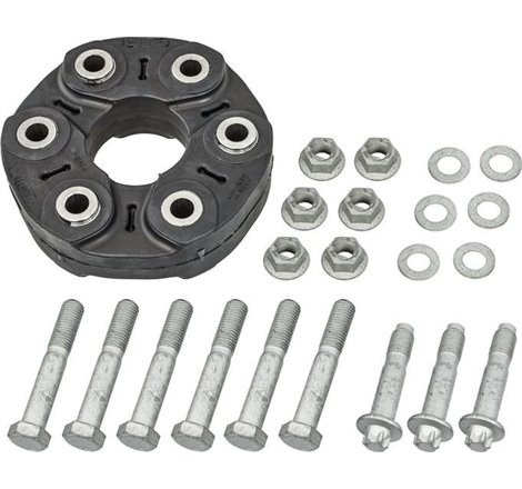 Cuplarea elastica a arborelui elicei Fata-Spate diametru exterior 143mm. Manual BMW 3 E90. 3 E91. 3 E92. 3 E93. 3 F30. F80. 3 F3