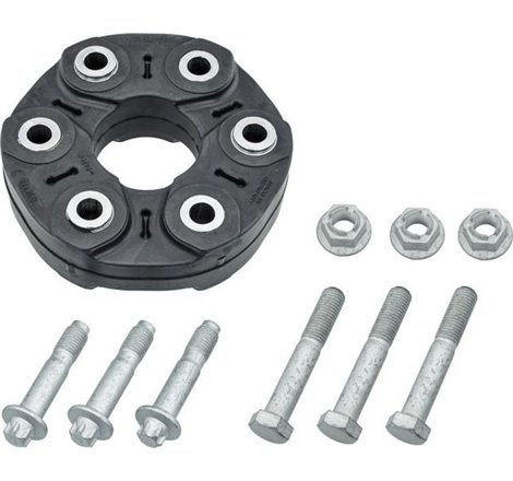 Cuplarea elastica a arborelui elicei din spate diametru exterior 140mm. Automat-Manual. suruburi BMW 1 E81. 1 E82. 1 E87. 1 E88.