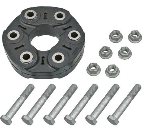 Cuplarea elastica a arborelui elicei Fata diametru exterior 140mm. Automat-Manual BMW 1 E81. 1 E82. 1 E87. 1 E88. 1 F20. 1 F21. 