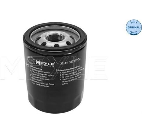 Filtru ulei. insurubat M20x1.5mm MITSUBISHI COLT CZC VI. COLT VI. LANCER VIII. NISSAN SKYLINE. SMART FORFOUR 01.04- - Meyle-32-1