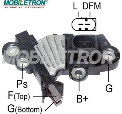 Regulator, alternator - Mobiletron-VR-B026