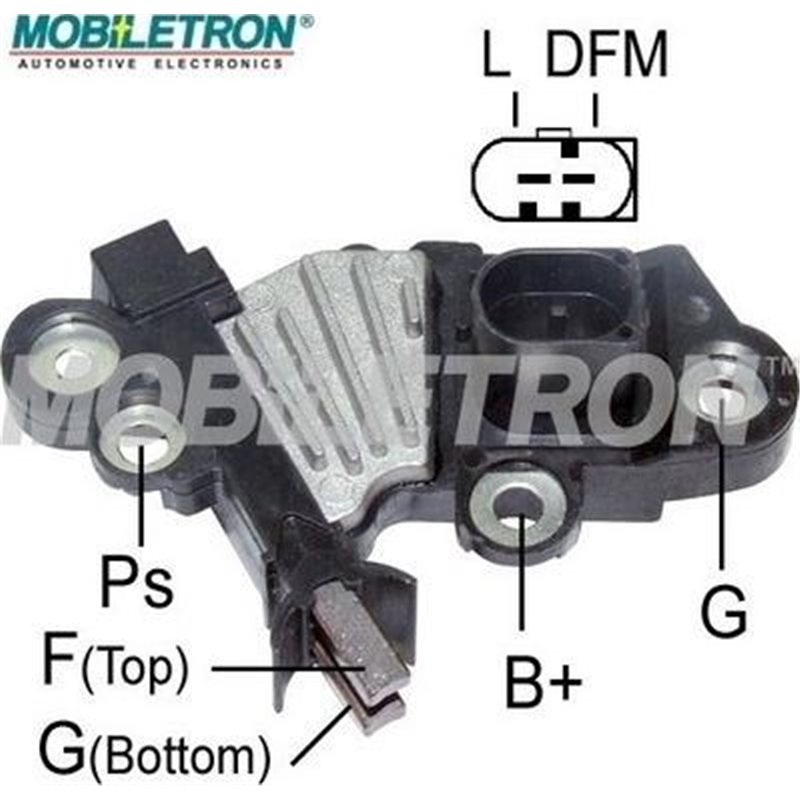 Regulator, alternator - Mobiletron-VR-B026