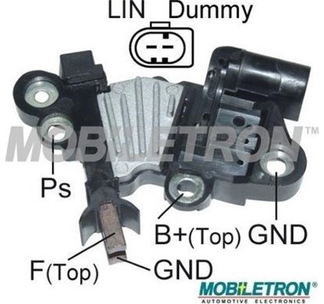 Regulator, alternator - Mobiletron-VR-B056