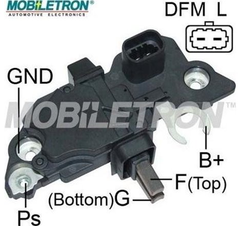 Regulator, alternator - Mobiletron-VR-B160