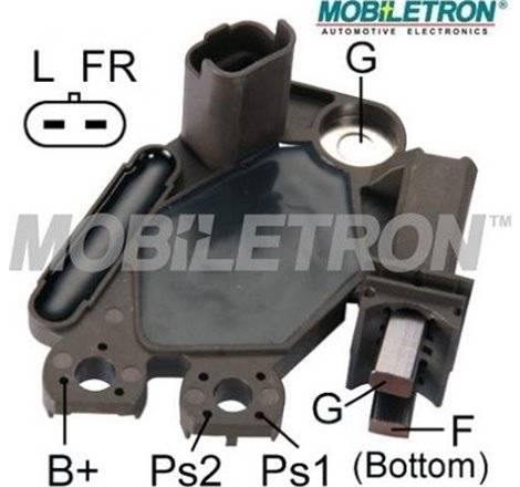 Regulator, alternator - Mobiletron-VR-V3689