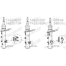 Amortizor - Monroe-G8649 - MONROE-G8649