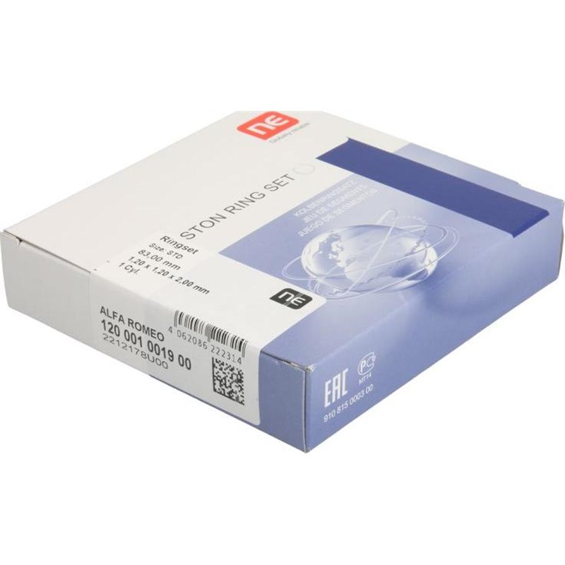 Set segmenti piston - NE-120001001900