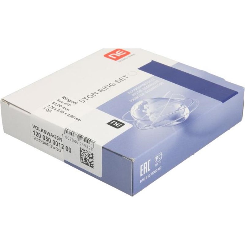 Set segmenti piston - NE-120050001200